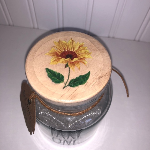 Rae Dunn “TAKE ONE” Sunflower Jar - Picture 2 of 3